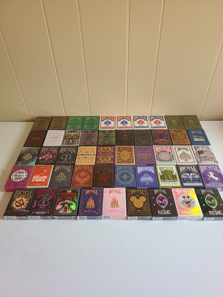 48 New Sealed Bicycle Theory11 Playing Cards + Bonus Deck