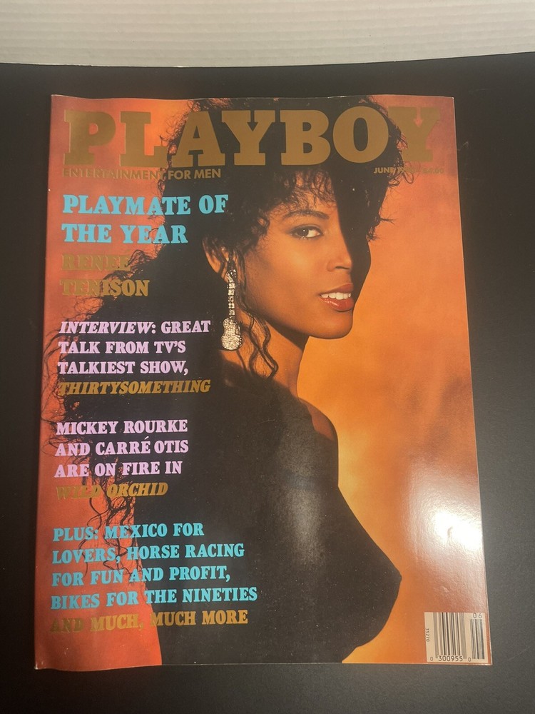 Playboy June 1990 Renee Tenison, Bonnie Marino