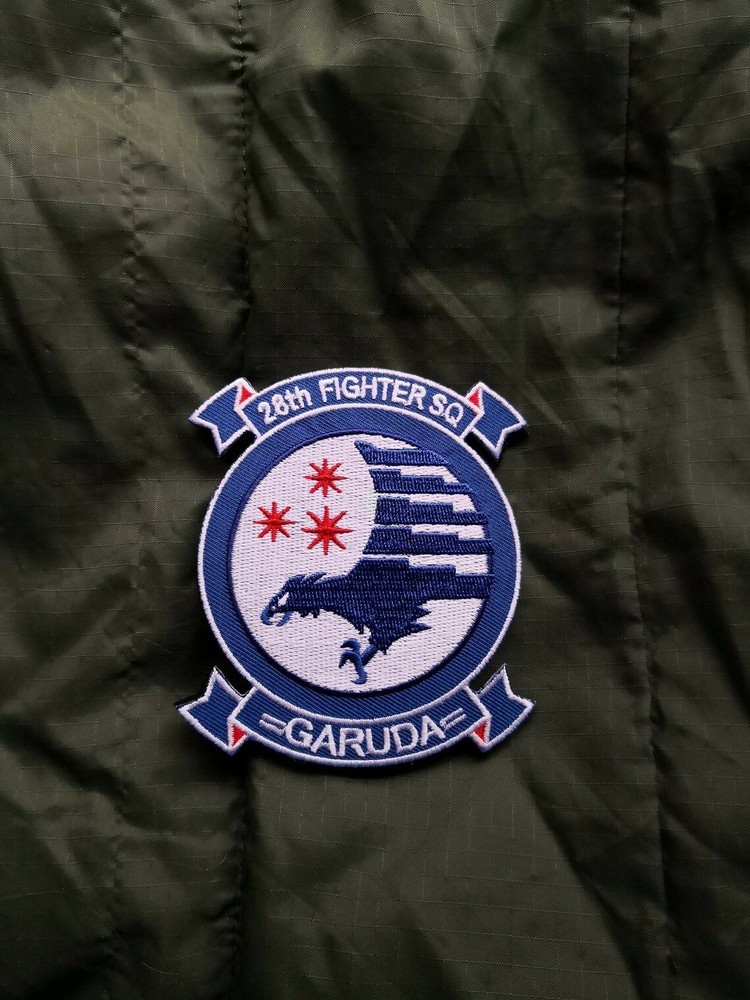 Ace Combat 5 Fires of Liberation, Garuda Air Force ISAF morale hook & loop patch-image
