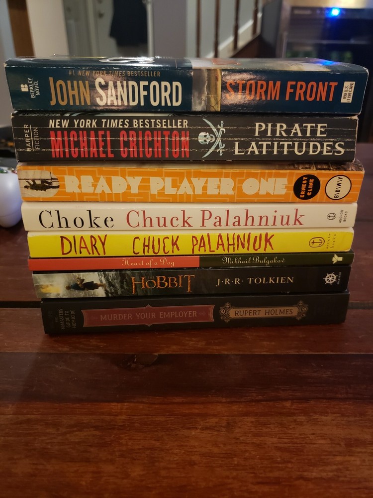 Lot Of Eight(8) Paperback Books