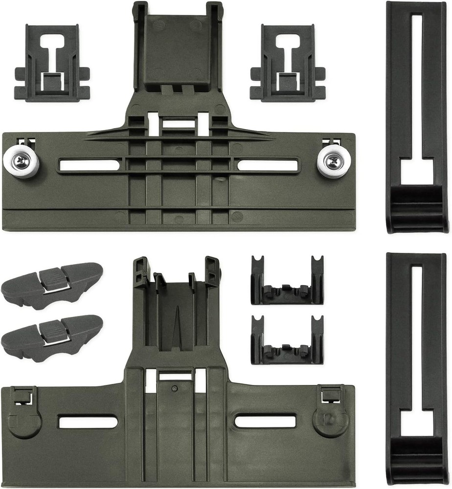 Funmit W10350376 Dishwasher Top Rack Adjuster Part Repair Kit (10pcs) with...