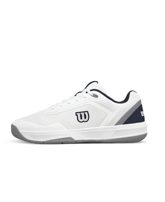Wilson Courtglide Men's Tennis Shoe, White / Navy Blazer / Quarry, Authentic