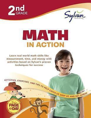 Second Grade Math in Action (Sylvan Workbooks) (Sylvan Math Workbooks)
