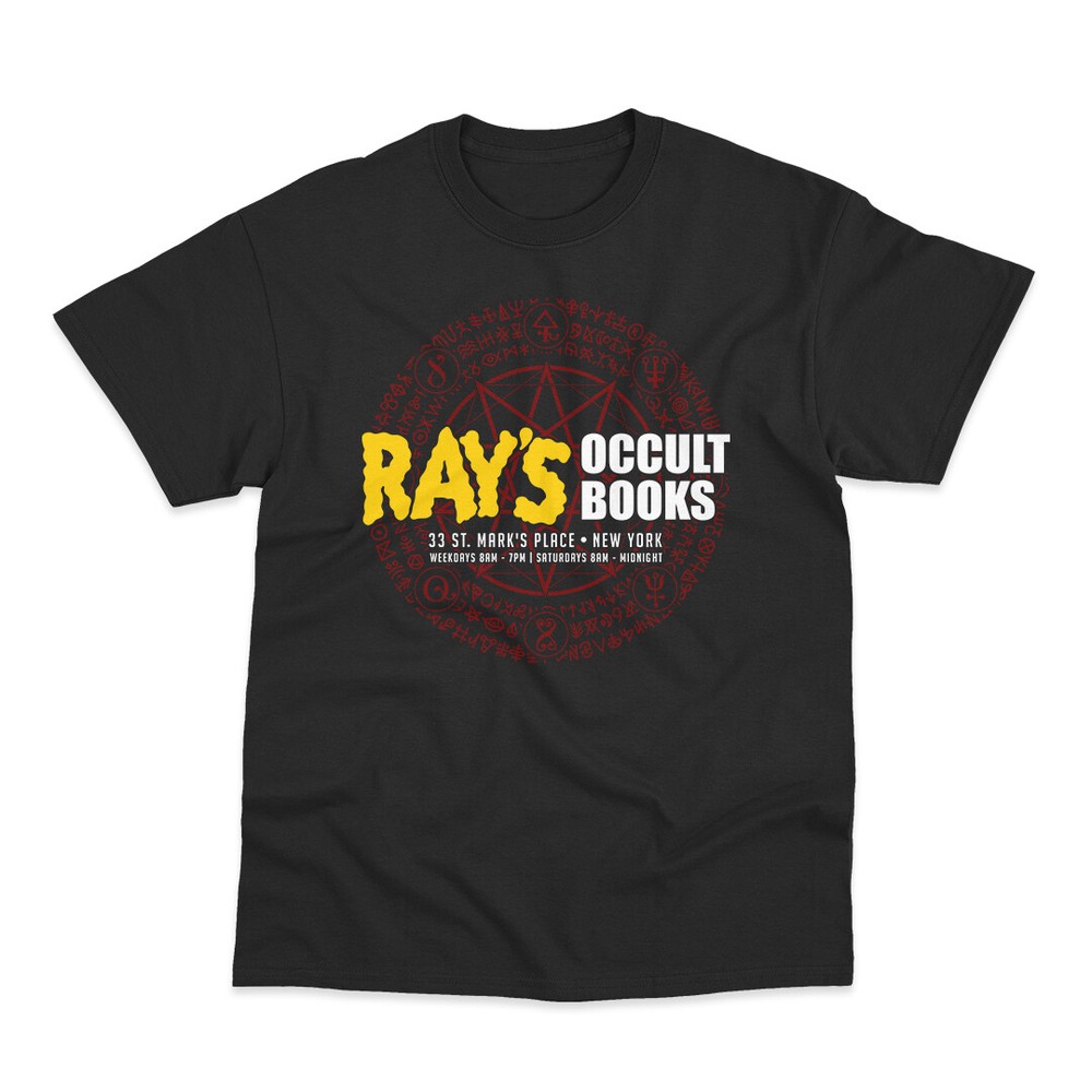 Ray's Occult Books Inspired By Ghostbusters Printed T-Shirt