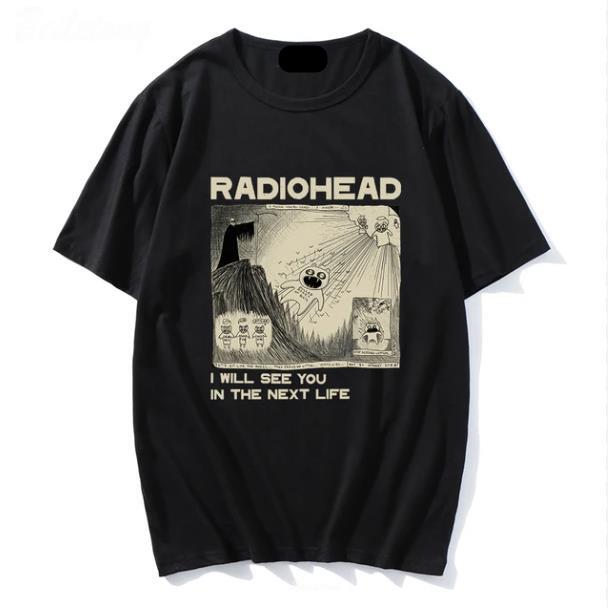 Radiohead t shirt,father day, One sided, new cotton shirt, GIFT dad