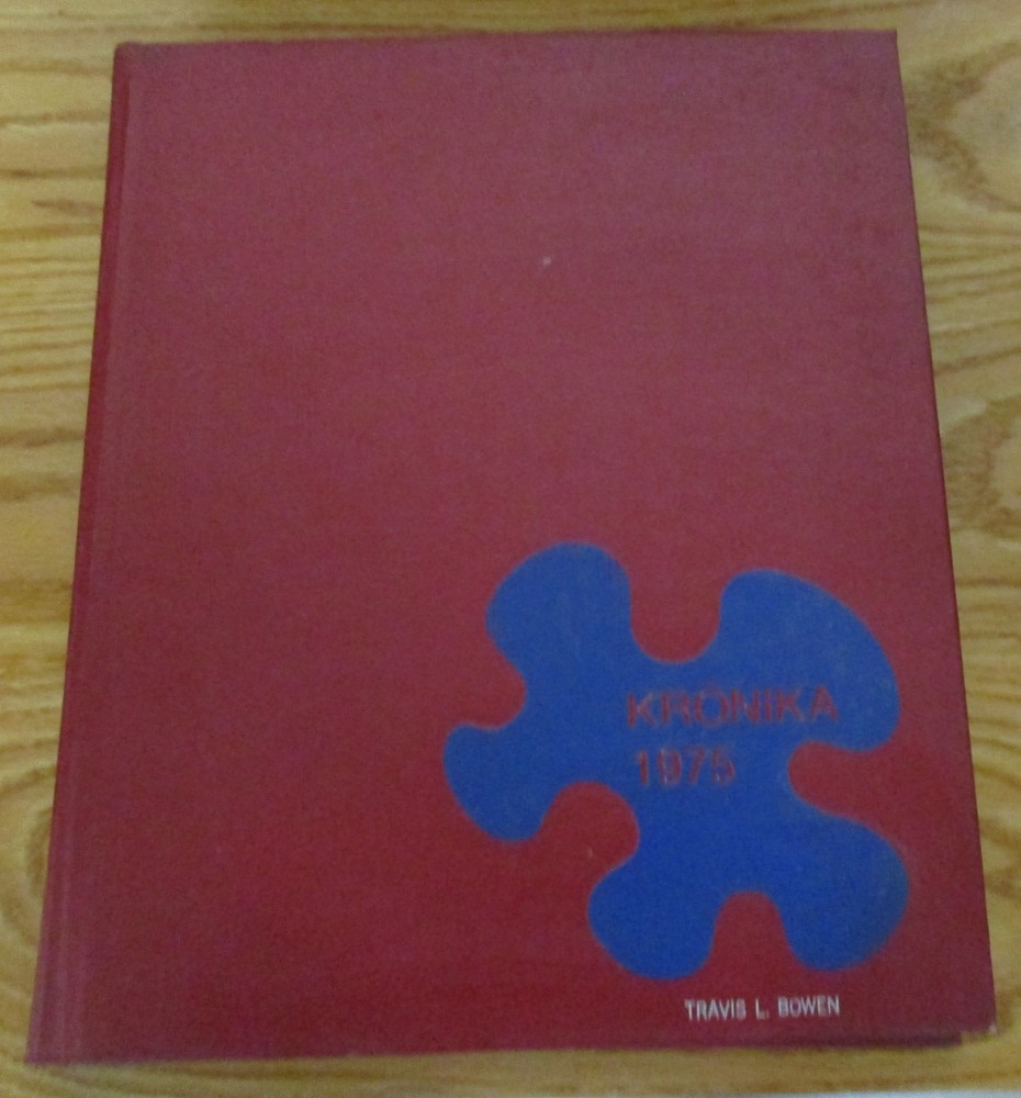 1975 Kronika Christiana High School Newark Delaware Yearbook