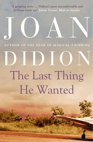Last Thing He Wanted by Didion, Acceptable Book