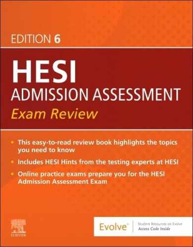 Admission Assessment Exam Review - Paperback, by HESI - Very Good w