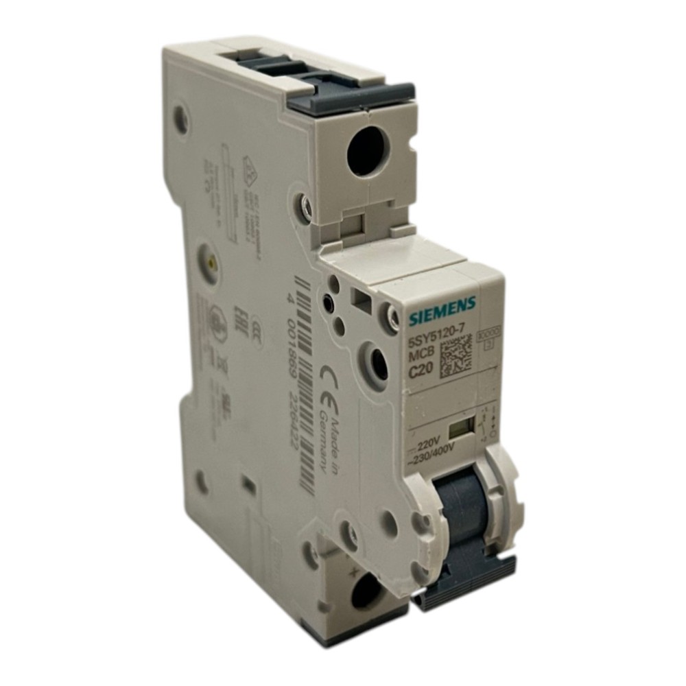 Siemens Circuit Breaker All-Current DC 220V AC 230/400V 10kA 5SY5120-7