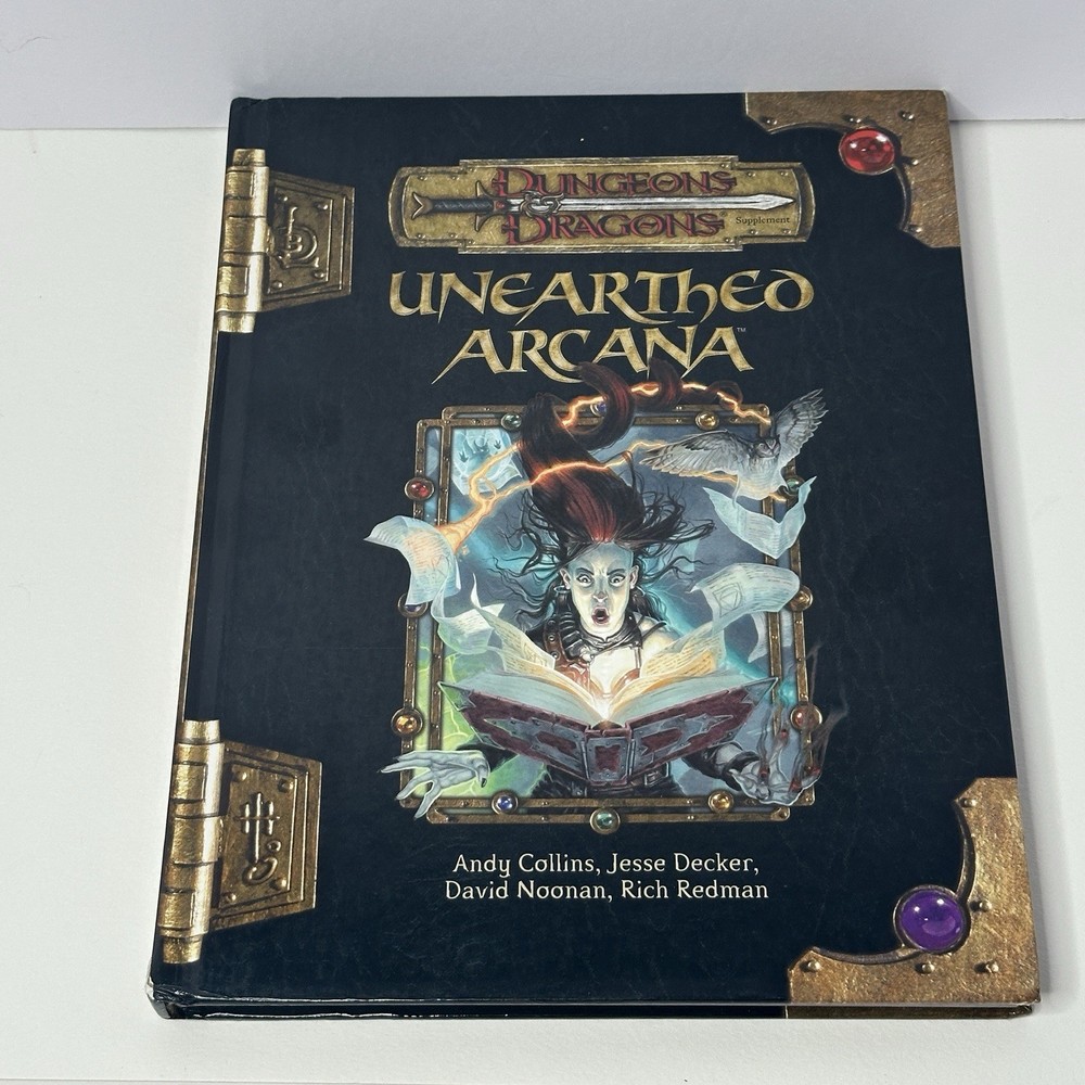 Dungeons & Dragons 3rd Edition Unearthed Arcana Handbook First Printing