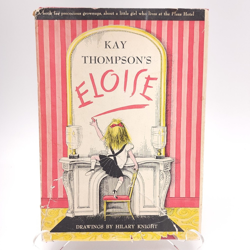 Kay Thompson's ELOISE 1955 Drawings by Hilary Knight 1st Ed. 6th Printing