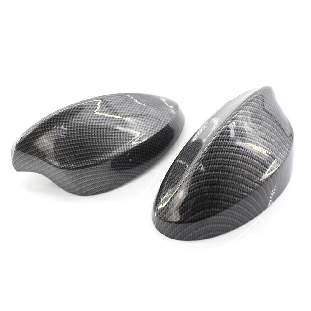 For BMW 325i E90 05-07 Side Rearview Mirror Cover Housing Carbon Fiber Printed