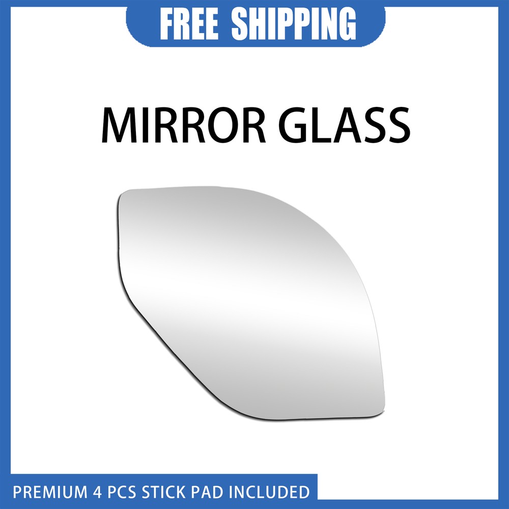 2017-2019 Nissan Titan Right Convex Upper Mirror Glass Adhesive 3993
