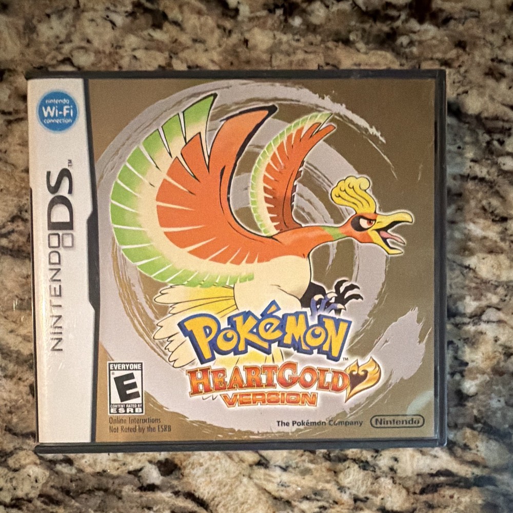 Pokémon HeartGold Version Nintendo DS Authentic