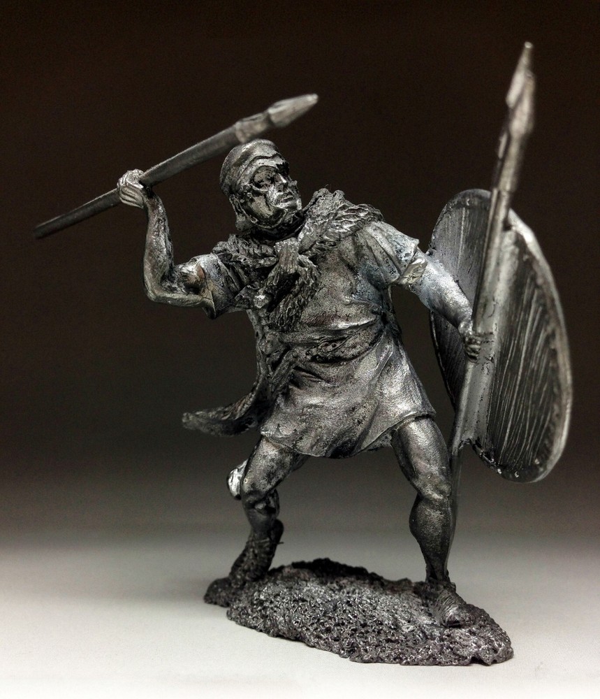 Tin toy soldiers Roman Veles 3-2 centuries BC 54 mm figurine metal