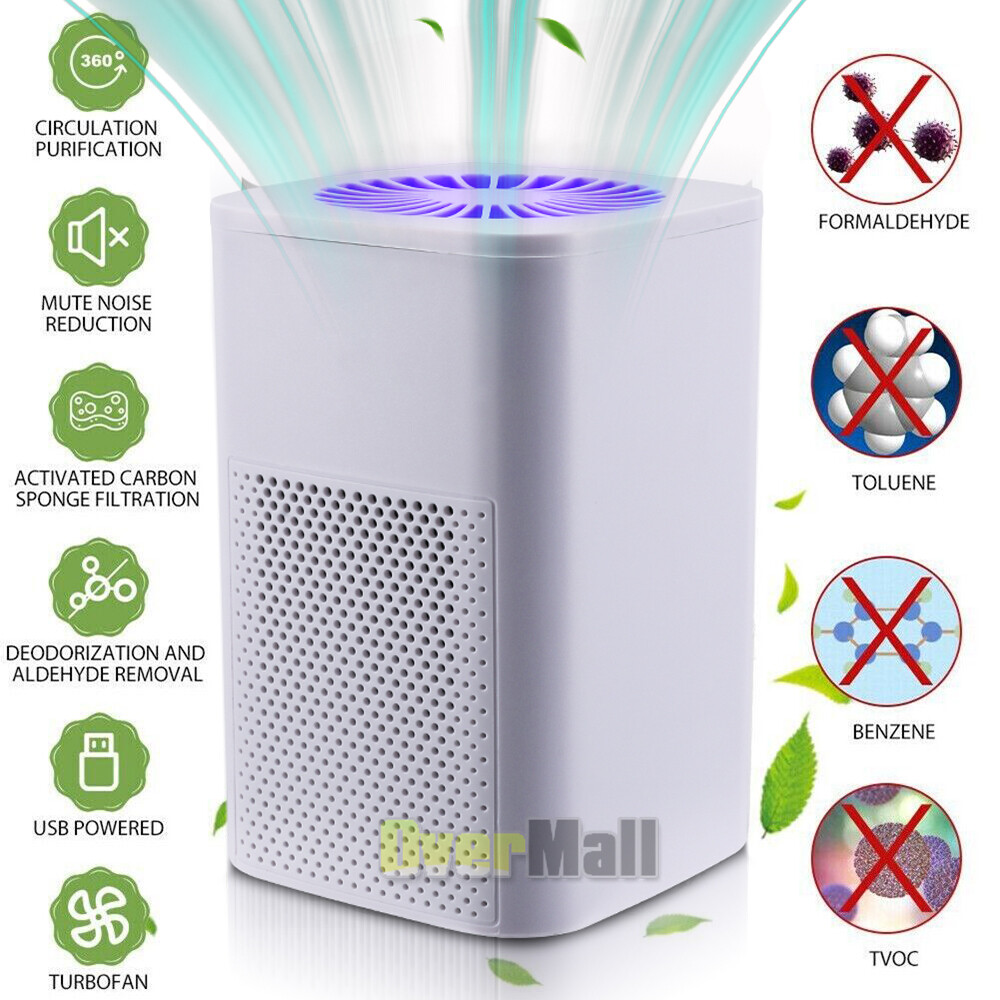 Air Purifiers for Bedroom HEPA Air Purifier for Home Large Room Pets Portable US