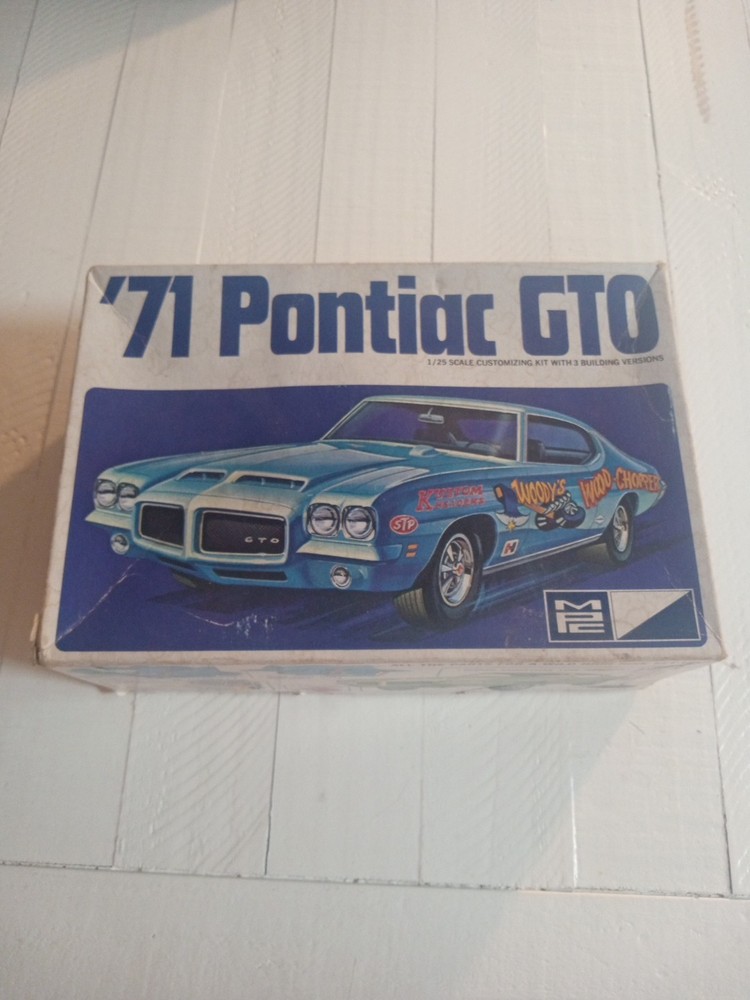 Vintage Original MPC  71 Pontiac GTO
