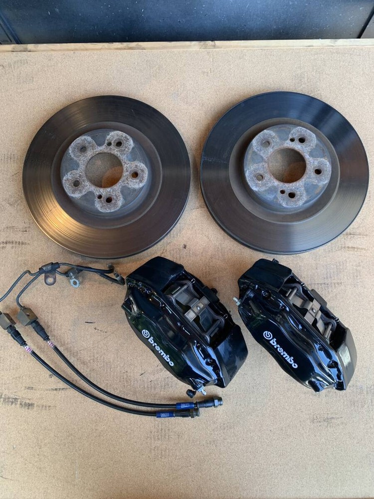 Front 4 Pot Brembo Brake Calipers For: Nissan Skyline R33 GTR BCNR33 95-98