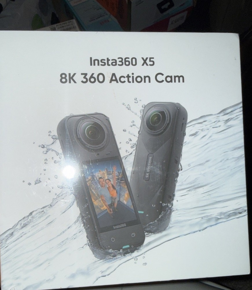 Insta360 X5 8K Pocket Action Video Camera -Brand New Sealed