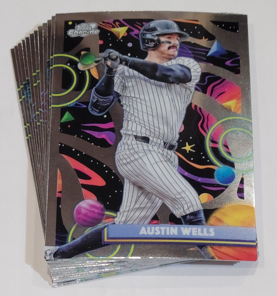 2025 Topps Cosmic Chrome - New York Yankees Team Set (12 Cards)