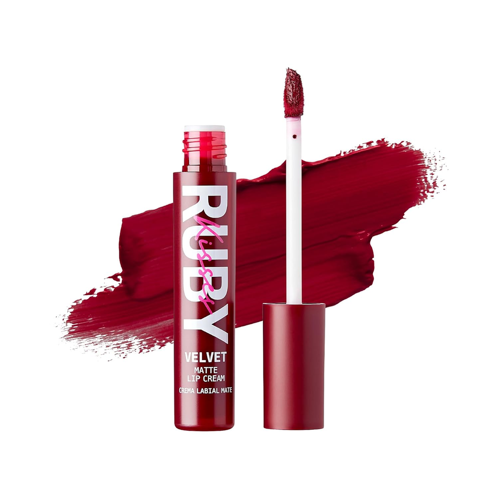 Velvet Lip Cream, Matte Finish Lipstick, Rich Color, Long Lasting Lip Stain, Lig