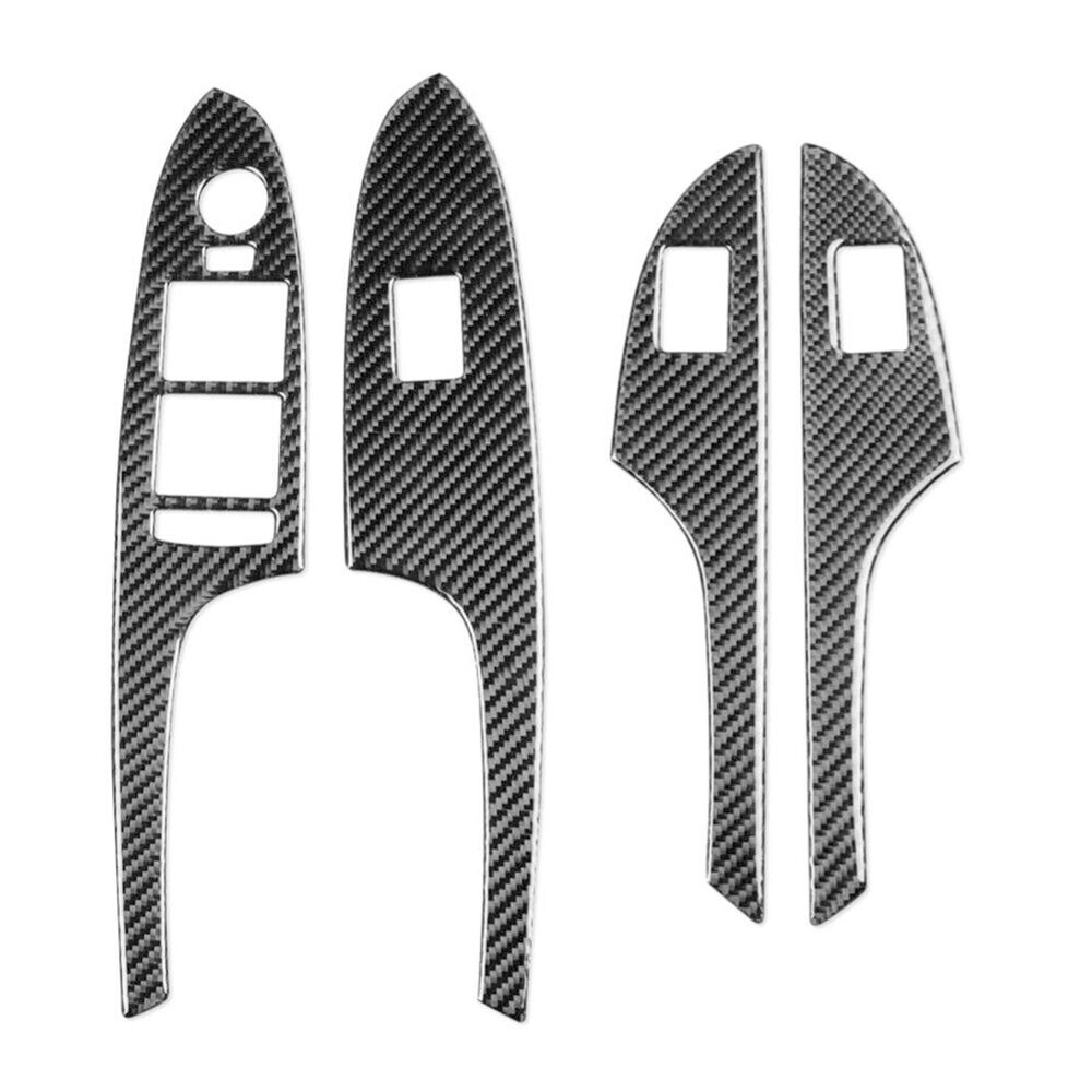 Carbon Fiber Window Switch Cover Trim for Cadillac ATS & ATS-L 2013-2019