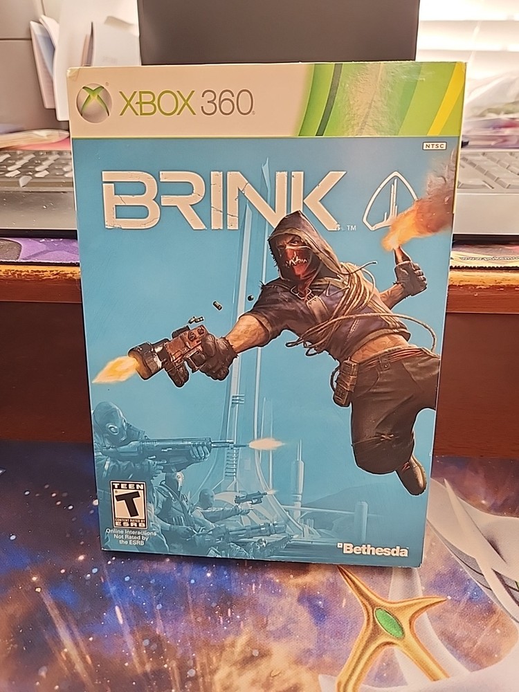 Microsoft Xbox 360 Brink w/ Slipcover Brand New Sealed