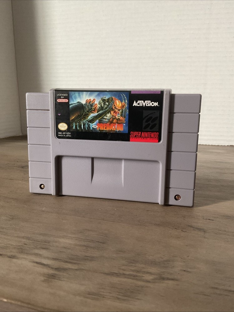 Aliens vs. Predator (SUPER Nintendo SNES, 1993) Cart Only