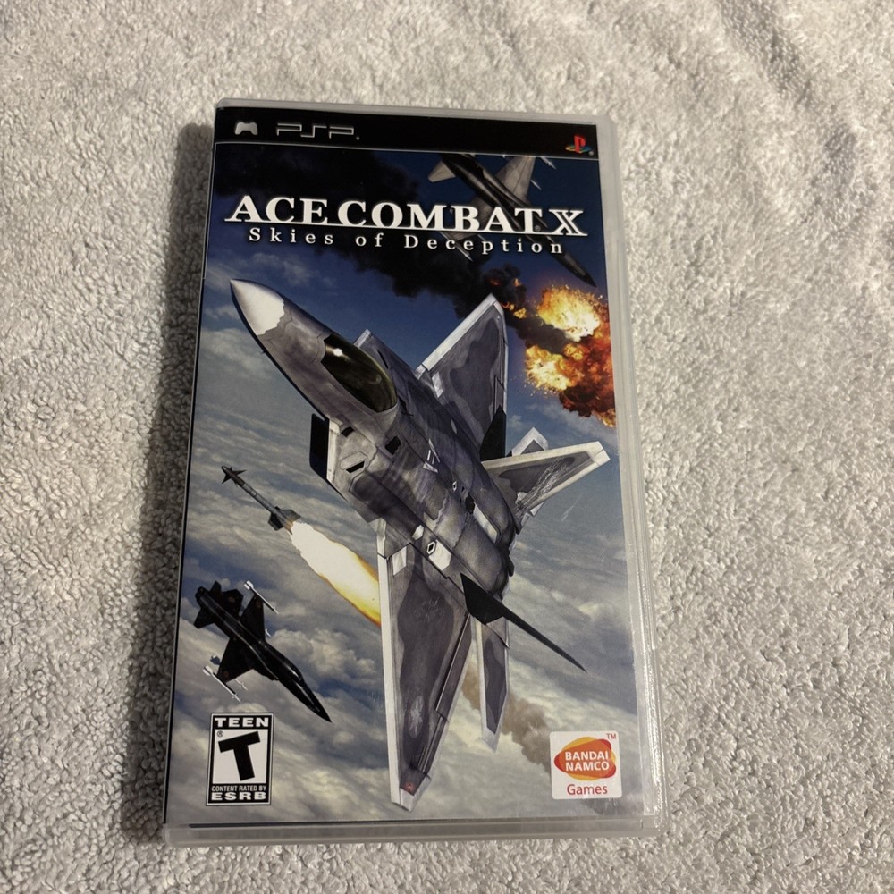 Ace Combat X Skies of Deception (Sony PSP, 2006) Complete Tested CIB PlayStation-image