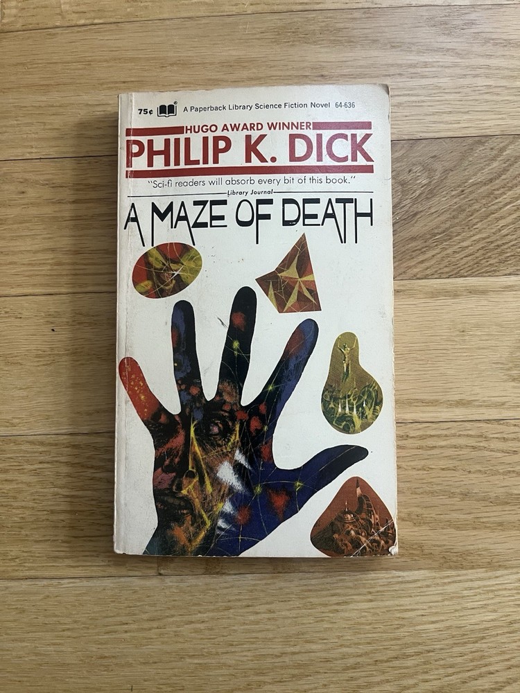 Philip K. Dick - A Maze Of Death - Paperback Library Edition First Printing 1971