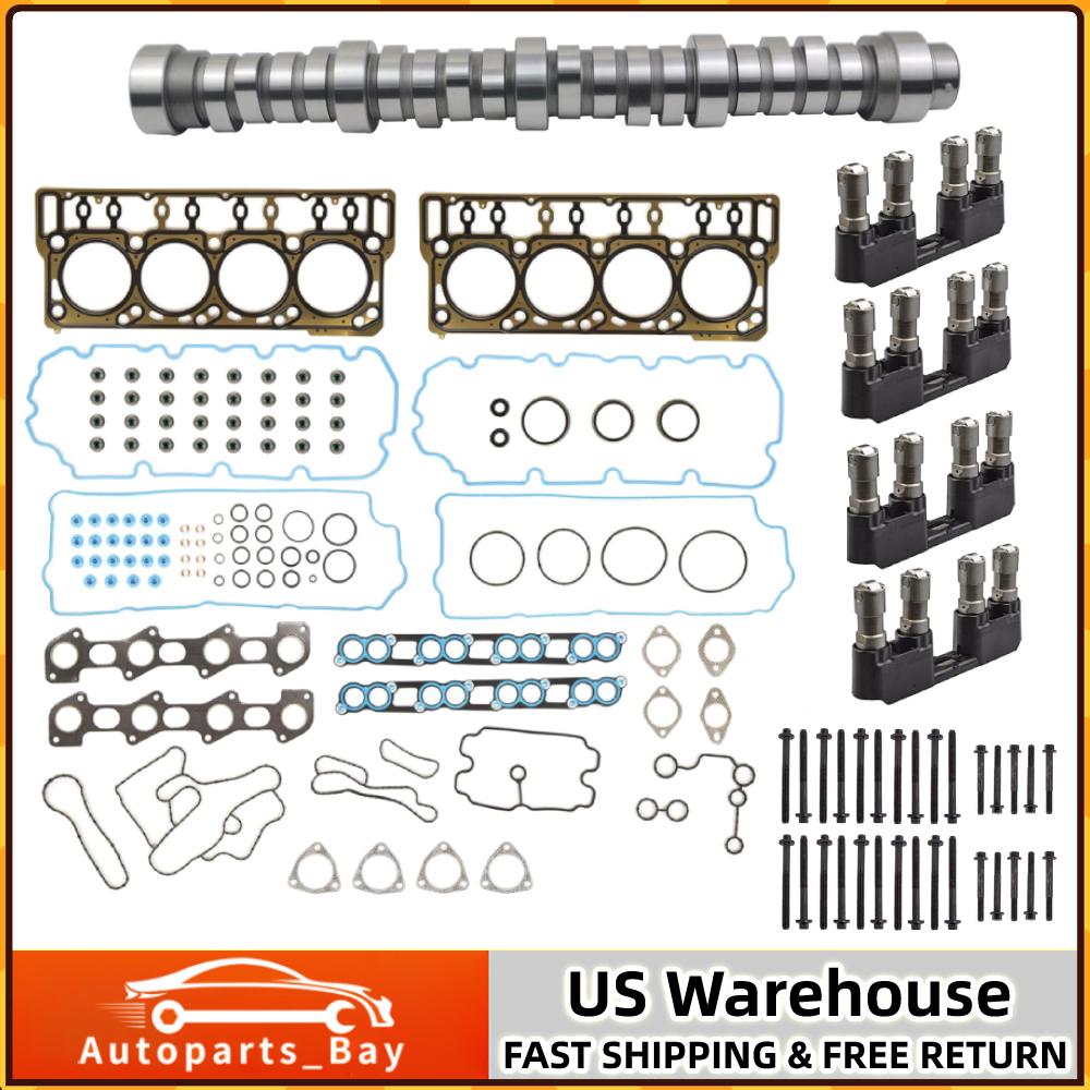 Ford 6.4L V8 Turbo Diesel Camshaft Lifters Head Gasket Bolt Set 2008-2010