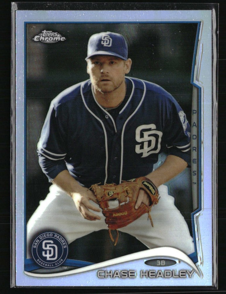 Chase Headley 2014 Topps Chrome #53 Baseball Card