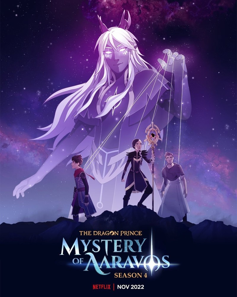 The Dragon Prince Fantasy Film Print Poster - Aaramos Wall Art Decor Gift