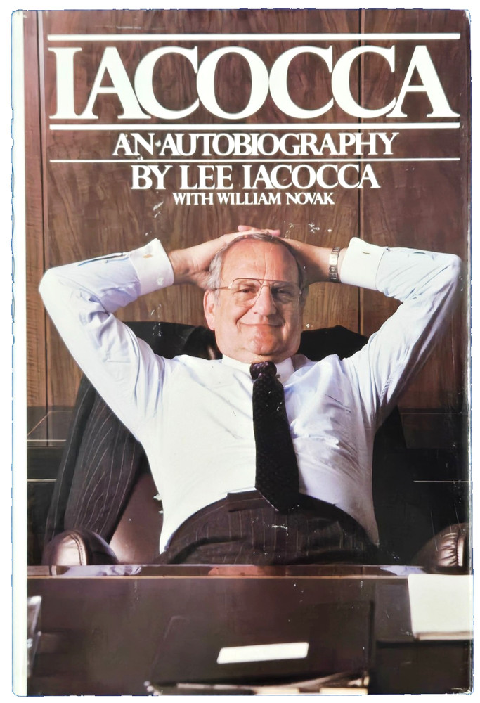 Iacocca An Autobiography By Lee Iacocca Hardcover Book Free Shipping