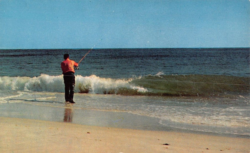 Postcard Long Island Fisherman's Paradise New York USA North America