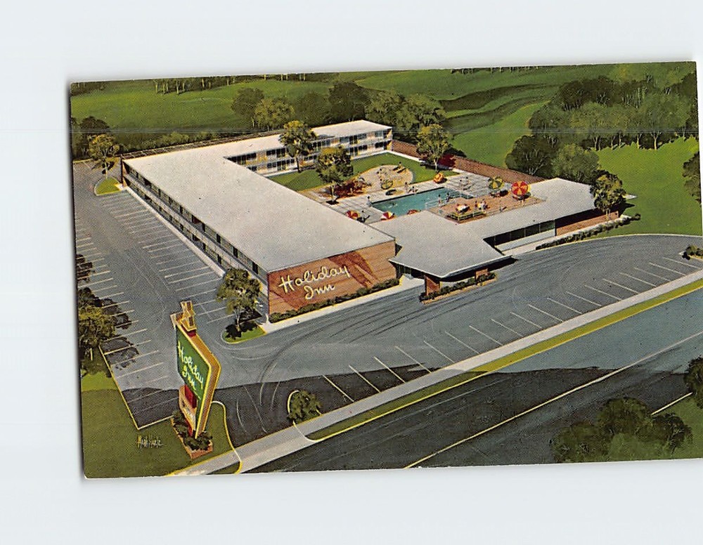 Postcard Holiday Inn (Downtown) Jacksonville Florida