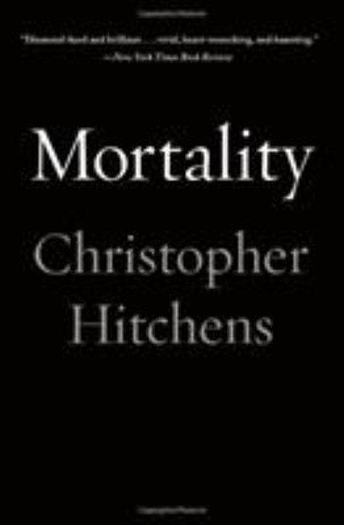 Mortality Paperback Christopher HitchensFree US Delivery | ISBN:1455502766