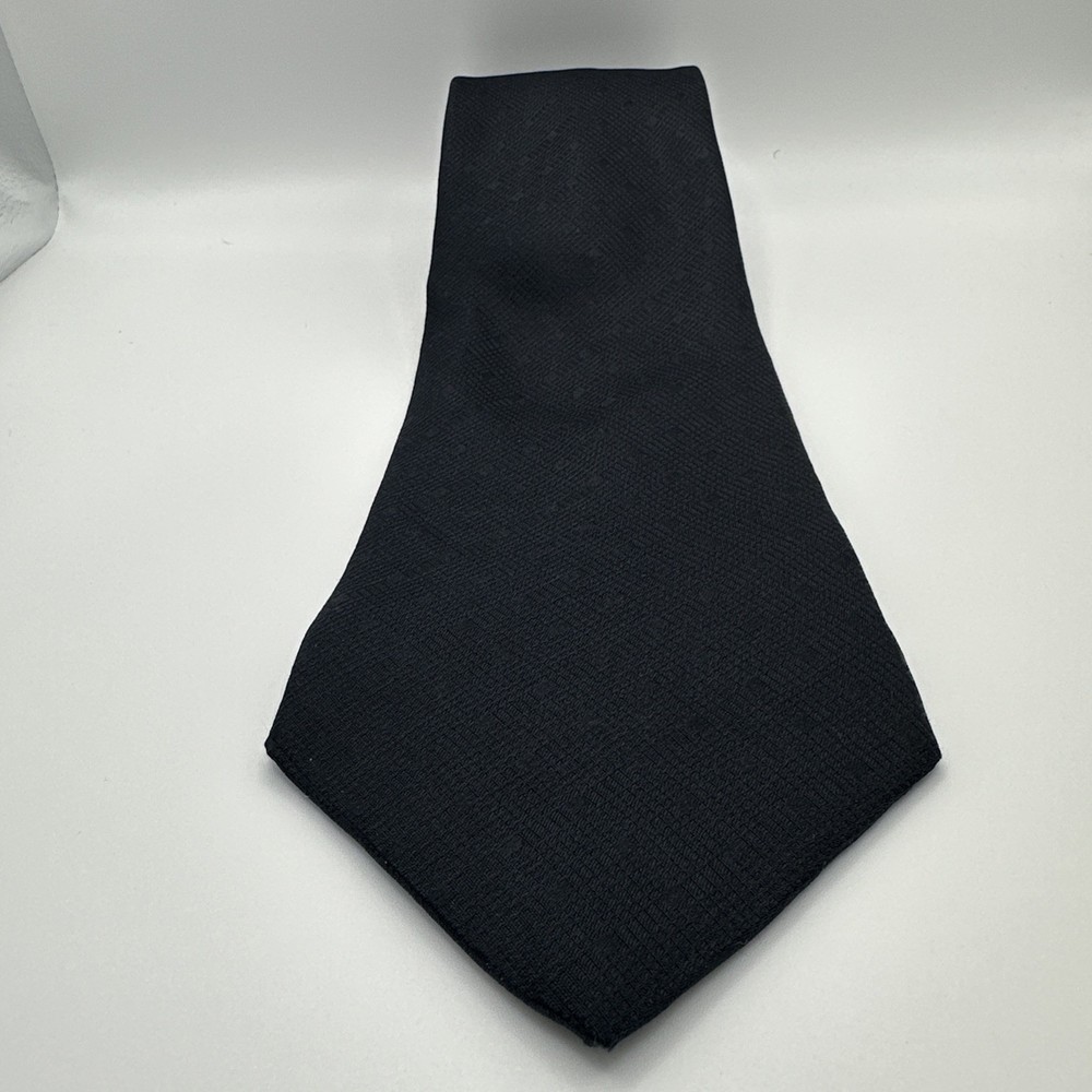 Zylos George Machado Mens Tie 100% Silk Black