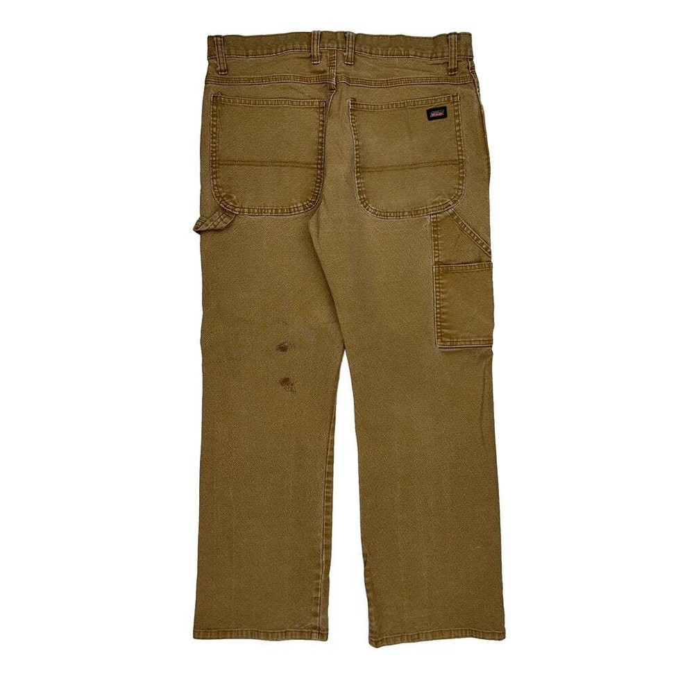 Dickies Carpenter Pants - 34W 31L Brown Cotton