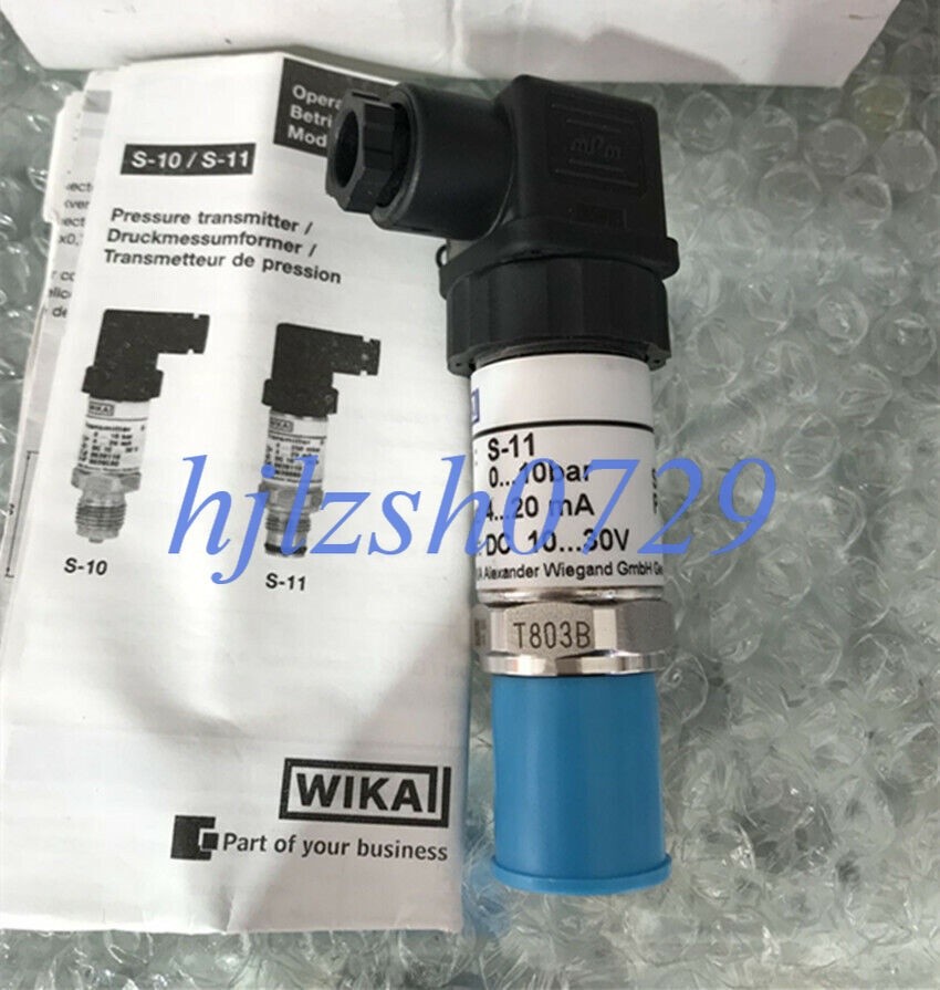 1pc New WIKA S-11 Pressure Sensor 0-10bar *yt