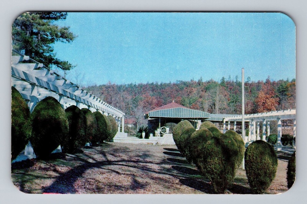 Hot Springs AR-Arkansas Mountain Valley Mineral Water Spring Vintage Postcard