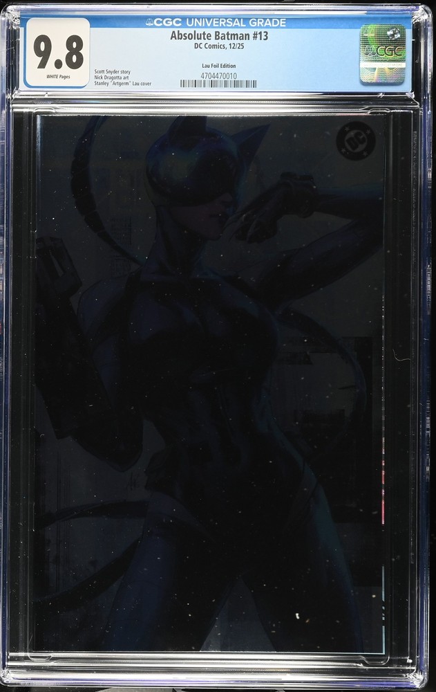 Absolute Batman 13 CGC 9.8 Artgerm Foil Edition