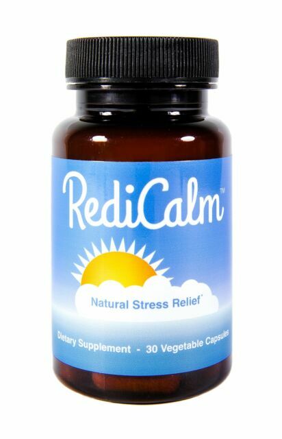 RediCalm - Clinically-Proven Natural Anxiety Relief Supplement - Non-GMO, Vegan,