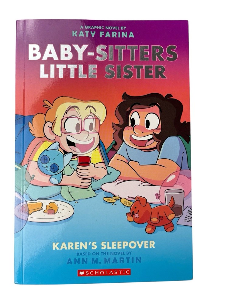 Baby Sitters Little Sister Karen’s Sleepover Paperback Graphic Novel