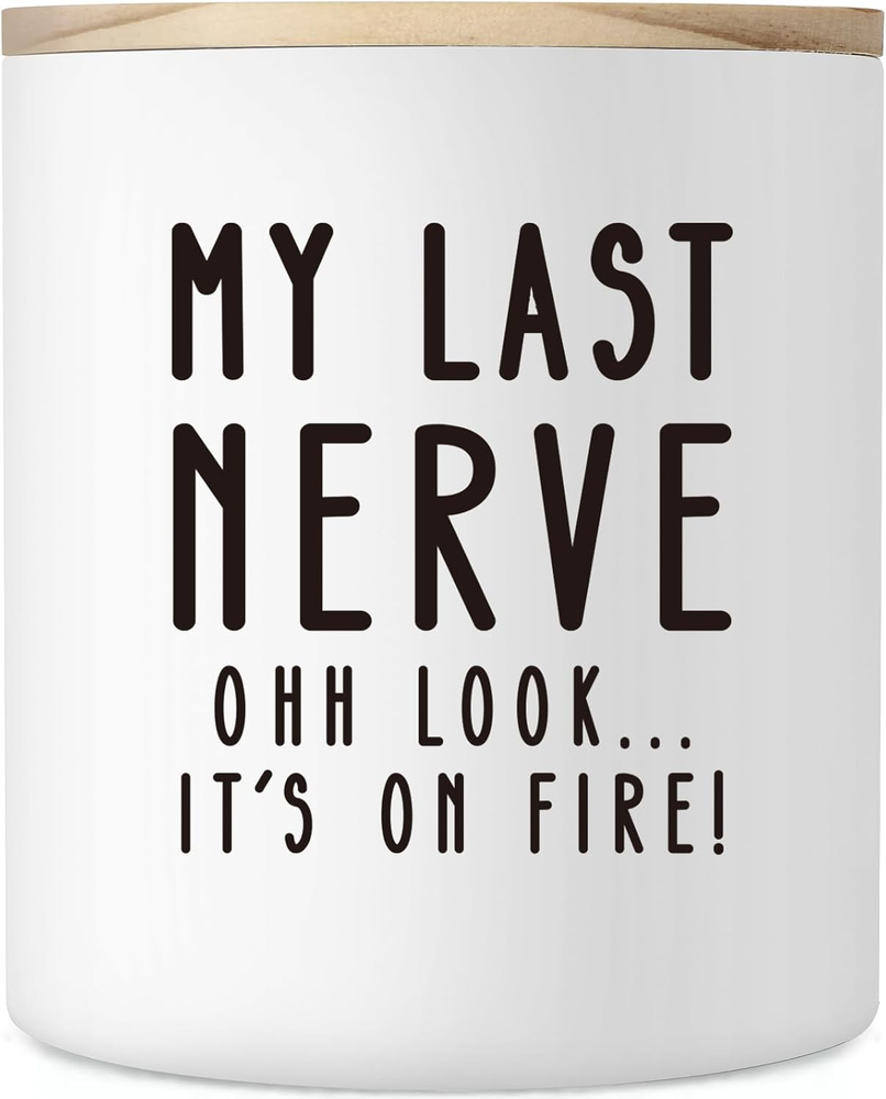 Christmas Gifts for Women, 10Oz Candle Gift for Sister Best Friend, Funny Birthd