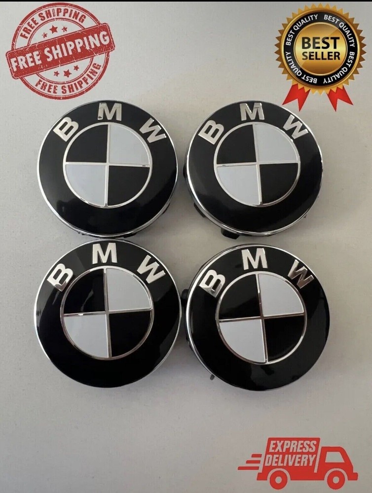 4X 56mm Fit For &Compatible Wheel Rim Cover Hub Center Caps Logo Emblem
