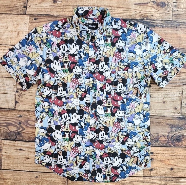 RSVLTS x Disney The Gang's All Here Limited Edition Shirt Men's Large Mickey