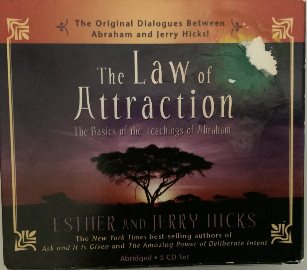The Law of Attraction Abridged 5-CD Set Esther & Jerry Hicks Abraham Audio Book