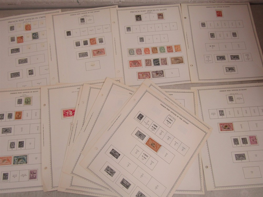 Nystamps France Office many mint stamp collection y9nz