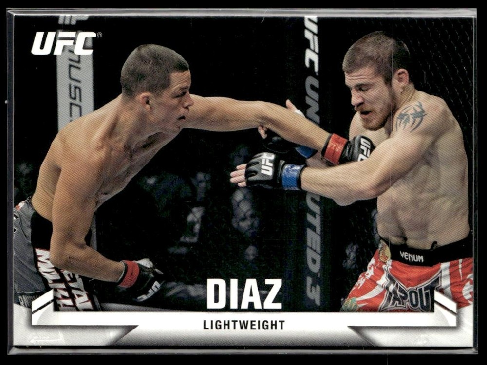 2013 Topps UFC Knockout Nate Diaz HS